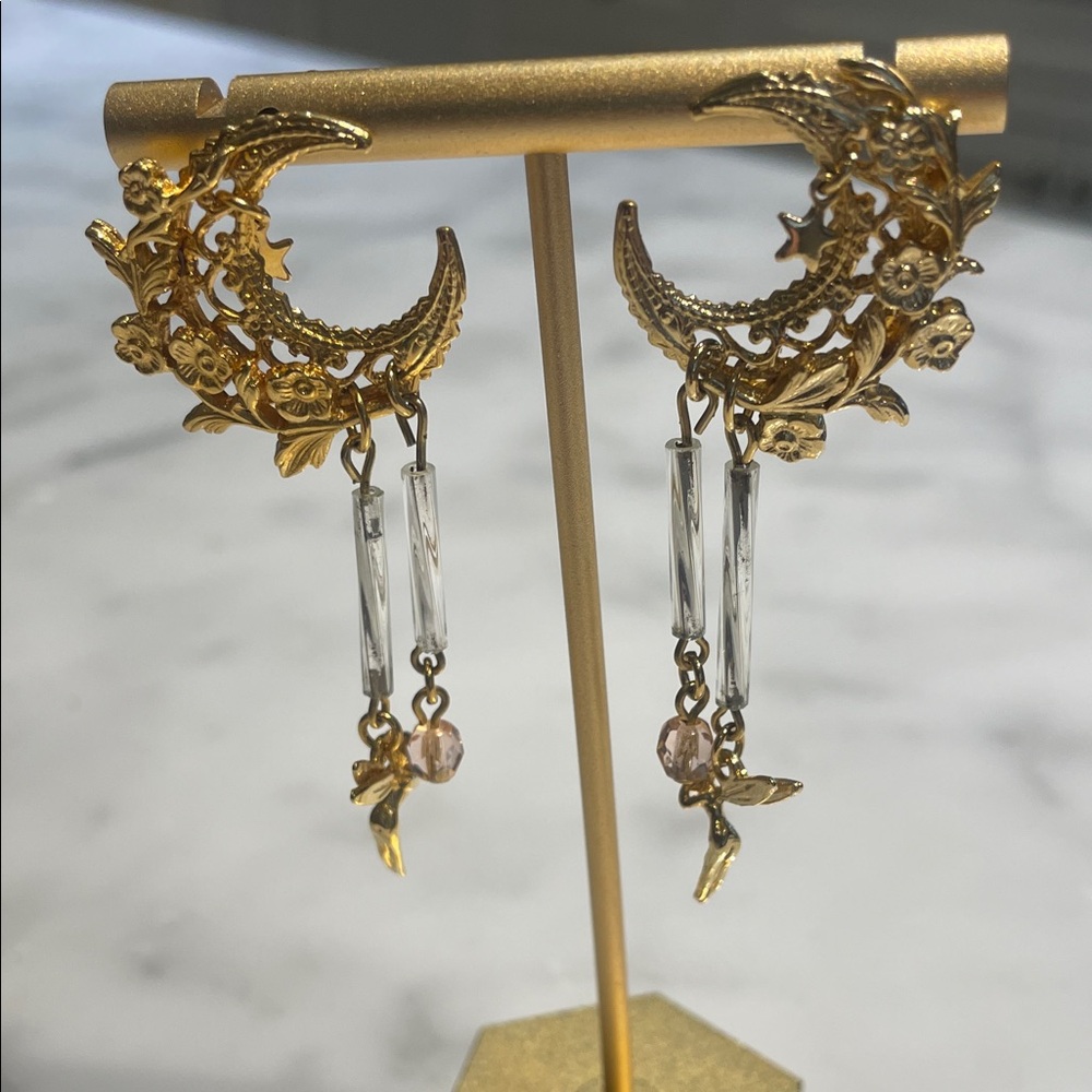 Kirk’s Folly Vintage Moon earrings